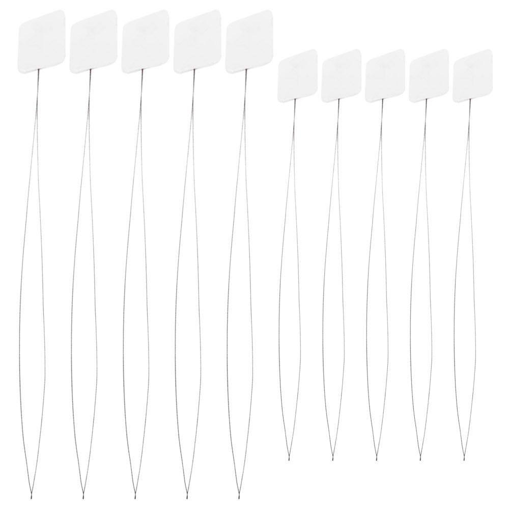 Embroidery Floss Thread - 10개입 펀치 니들 스레더 다기능 스틸