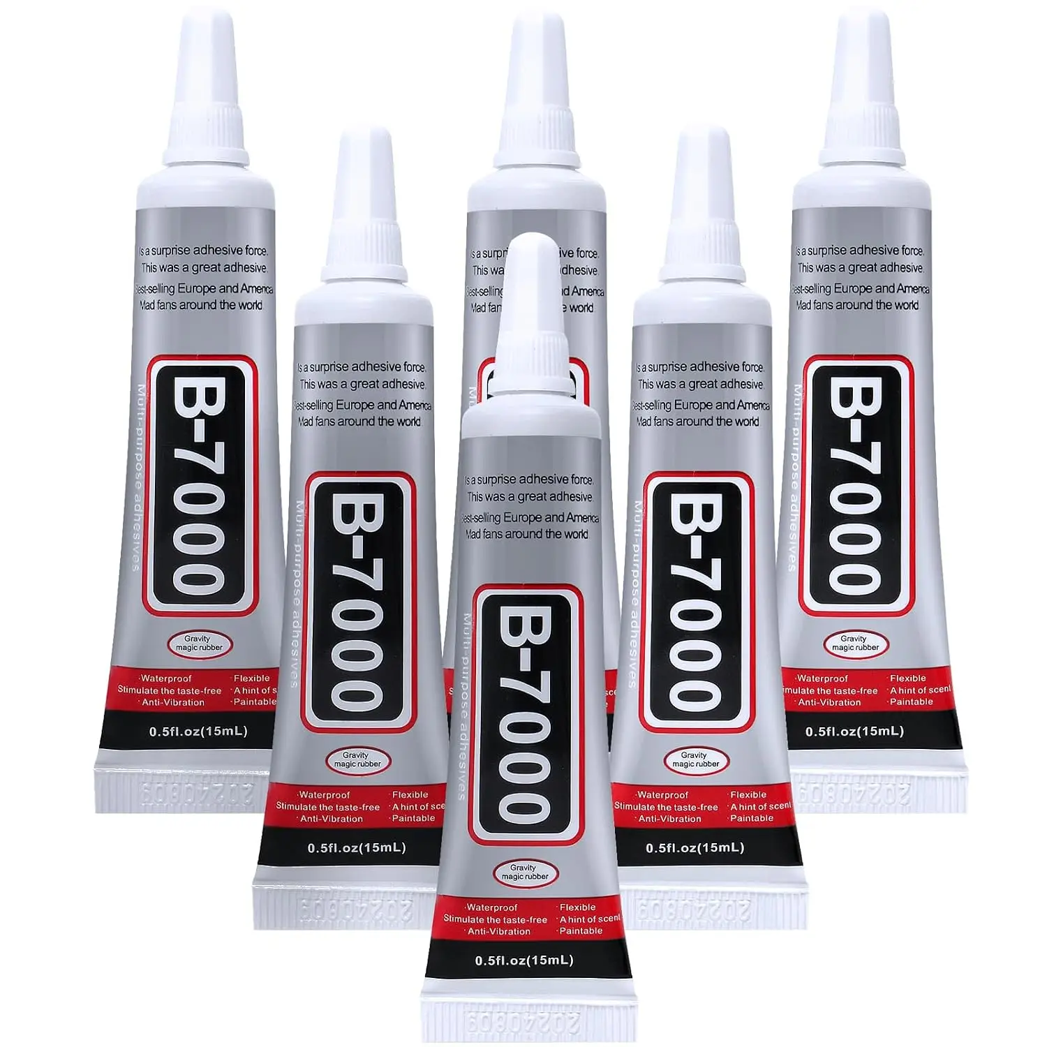 Fabric Glue Bond - ICUTE-FITTDYHE 6PCS 쥬얼리 접착제 - 15ML/0.5fl