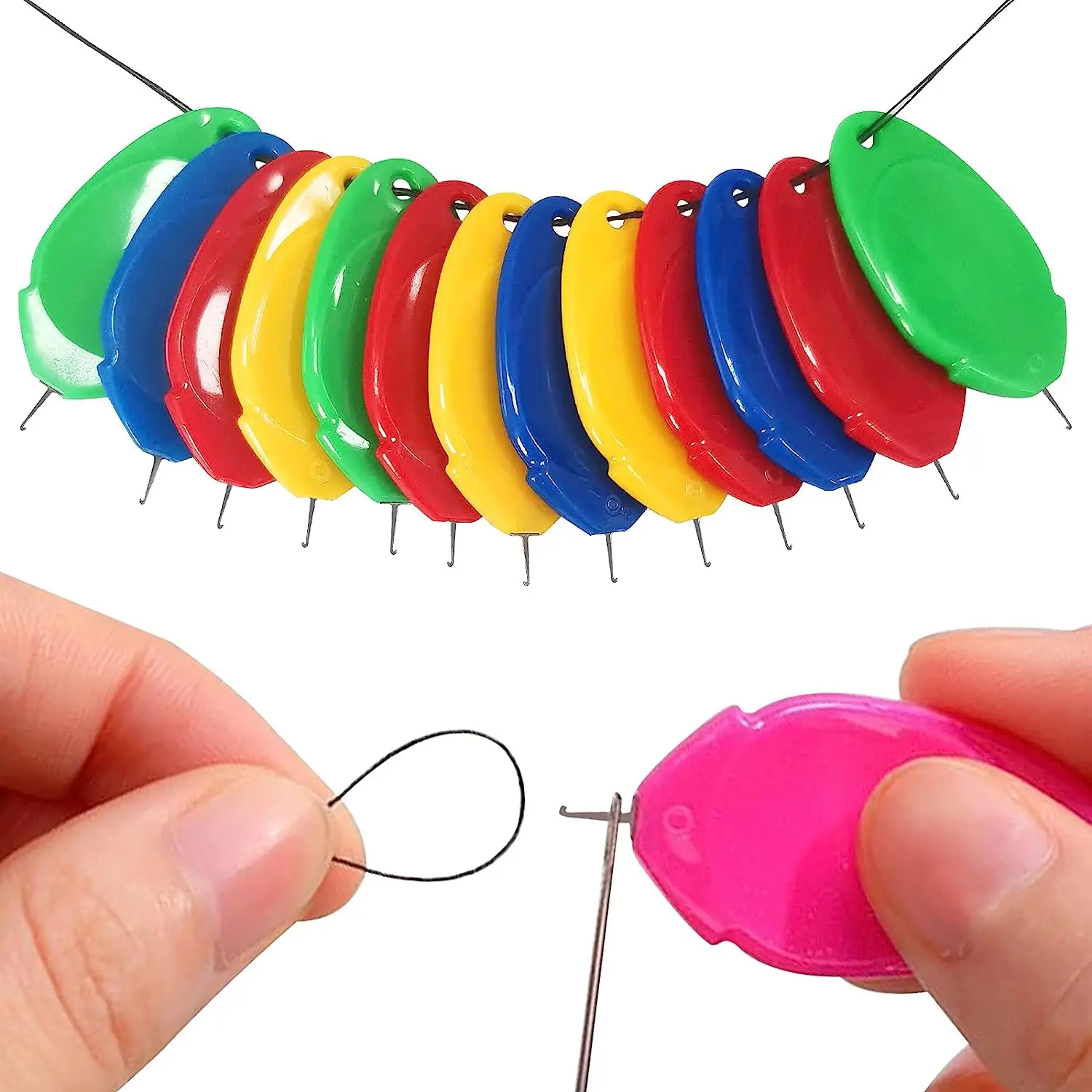 Needle Threader Tool - 재봉틀에 대 한 6Pcs 바늘 실꿰기