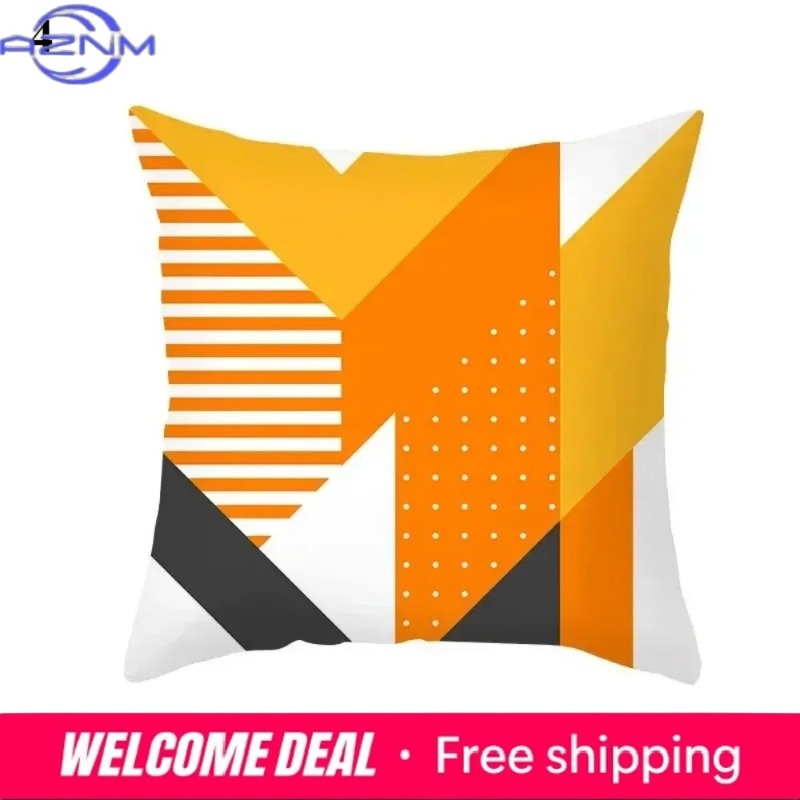 보헤미안 오렌지 추상 쿠션 커버, 미드 센추리 모던 미 - Century Textile & Sewing Supply Saskatoon Sk 리뷰 및 가격