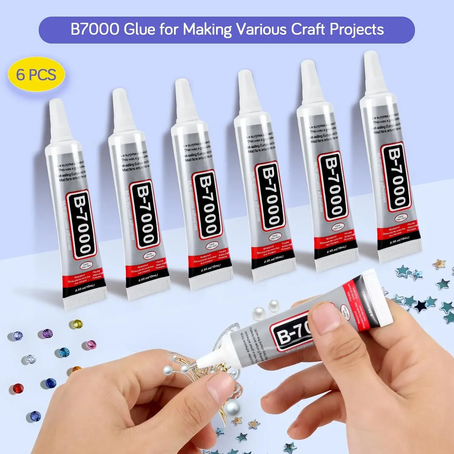ICUTE-FITTDYHE 6PCS 쥬얼리 접착제 -  - Fabric Glue Bond 리뷰 및 가격