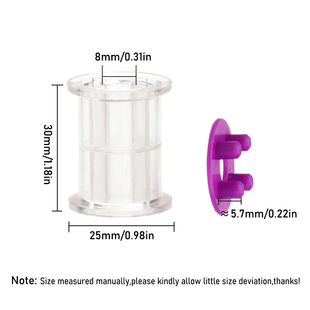 4PCS/9PCS 버클 캡이 있는 빈 표준 보빈 스풀, - Thread Bobbins Empty 리뷰 및 가격