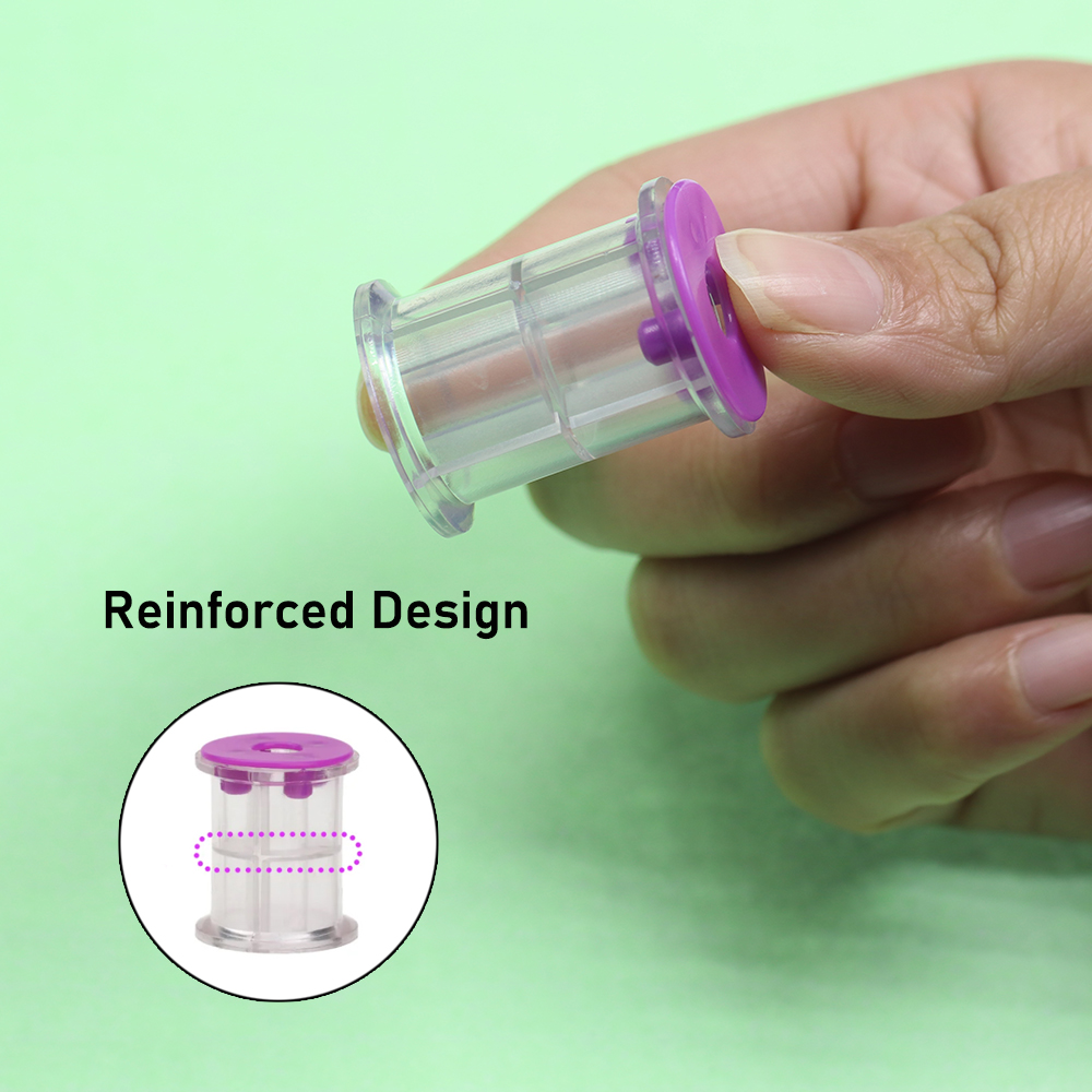 4PCS/9PCS 버클 캡이 있는 빈 표준 보빈 스풀, - Thread Bobbins Empty 리뷰 및 가격
