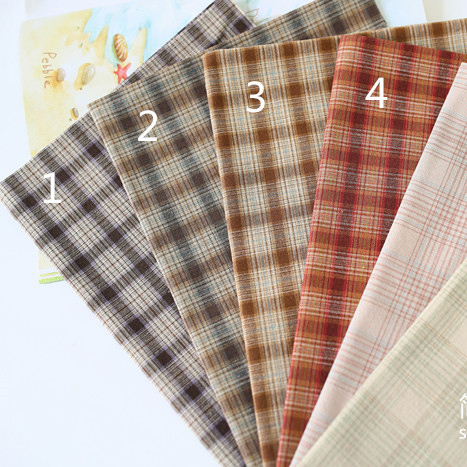 DIY 일본 작은 천 그룹 실 염색 직물, 바느질 수제 - Sewing Tweed Fabric 리뷰 및 가격