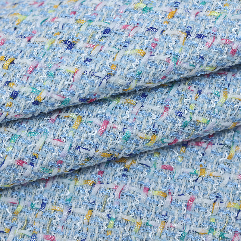 100*148cm 클래식 스타일 트위드 원단, 패션 겨 - Sewing Tweed Fabric 리뷰 및 가격