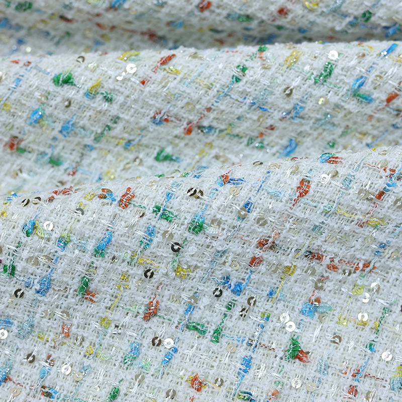 100*148cm 클래식 스타일 트위드 원단, 패션 겨 - Sewing Tweed Fabric 리뷰 및 가격