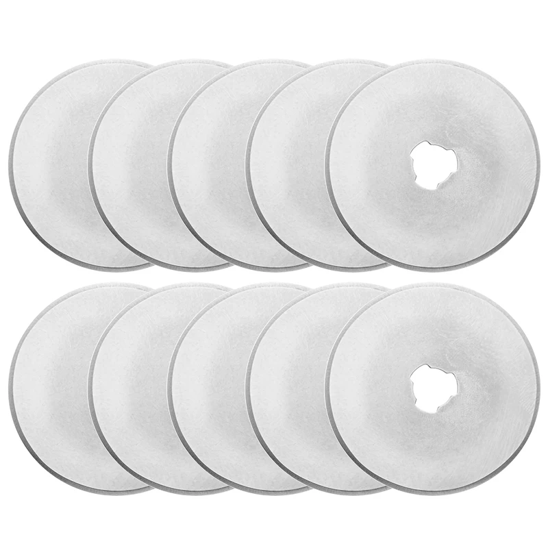 10pcs 로터리 커터 블레이드 원형 절단 패치 워크  - Rotary Cutter Fabric 리뷰 및 가격