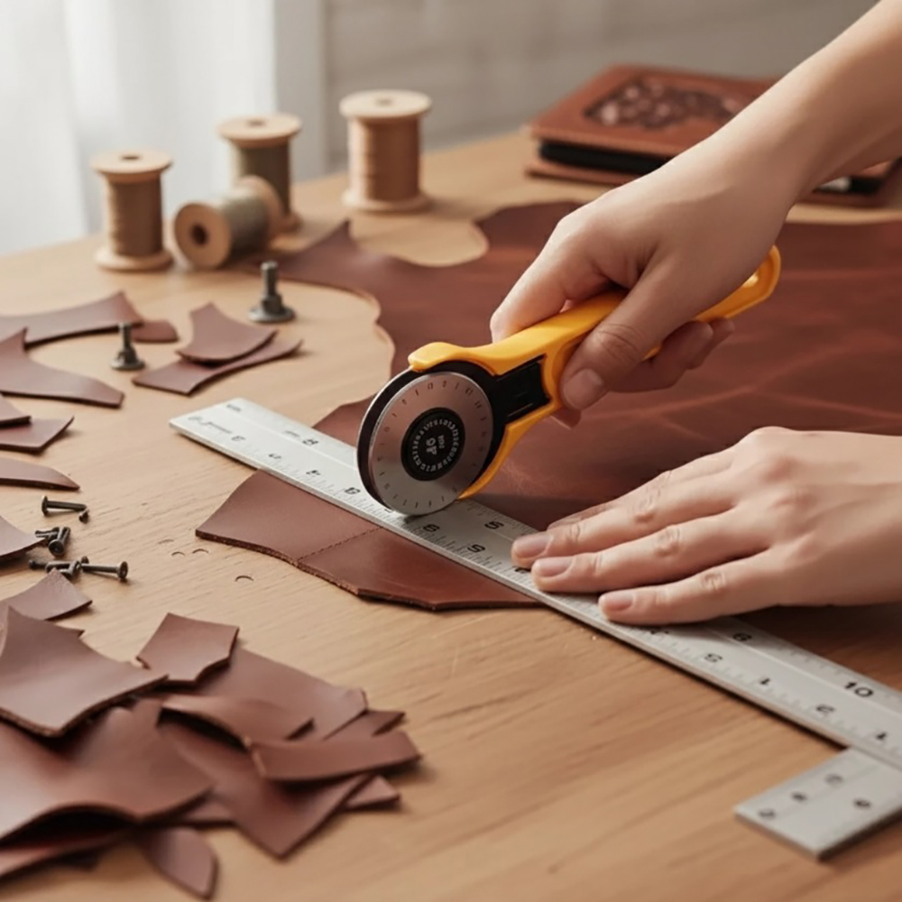 45mm 회전식 원단 커터 가죽 공예 절단 도구 DIY - Rotary Cutter Fabric 리뷰 및 가격
