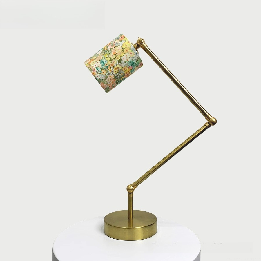 조절 가능한 독서등: 메탈 베이스와 리버티 패브릭 갓, - Century Textile & Sewing Supply Saskatoon Sk 리뷰 및 가격