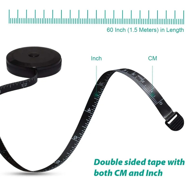 150cm/60인치 부드러운 줄자, 신체 측정, 원단  - Fabric Weight Set 리뷰 및 가격