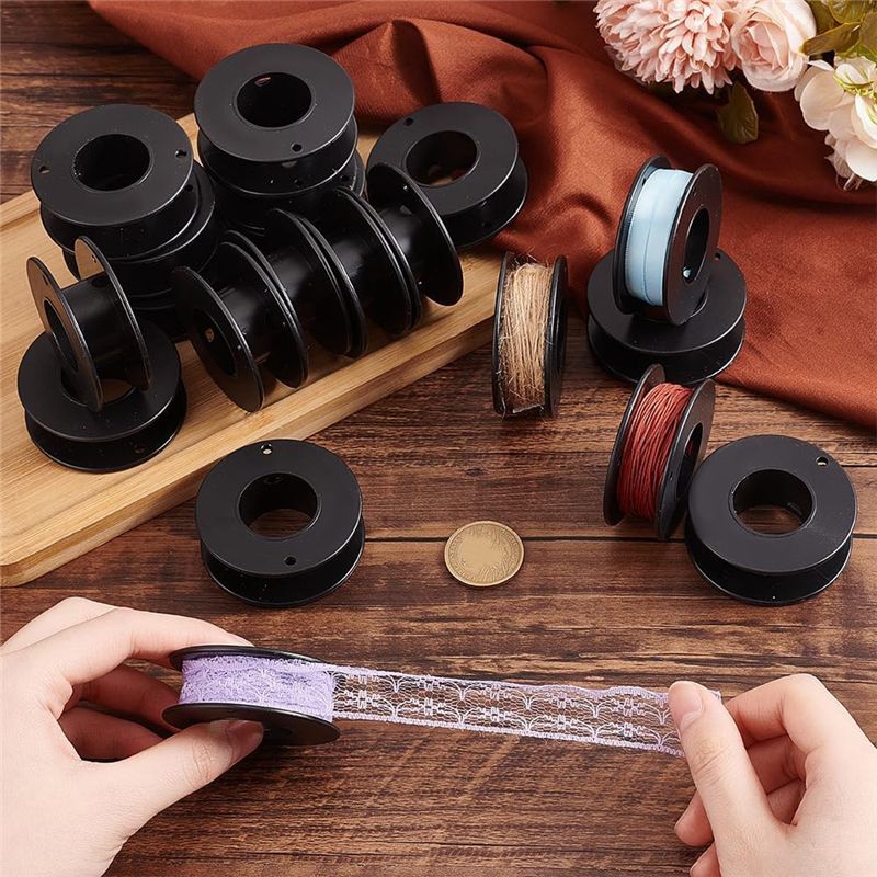 MLGB-20Pcs 빈 스풀, 2.1X0.7 인치 플라 - Thread Bobbins Empty 리뷰 및 가격