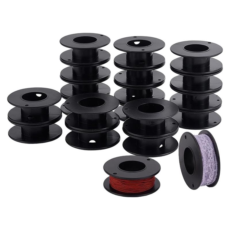 MLGB-20Pcs 빈 스풀, 2.1X0.7 인치 플라 - Thread Bobbins Empty 리뷰 및 가격