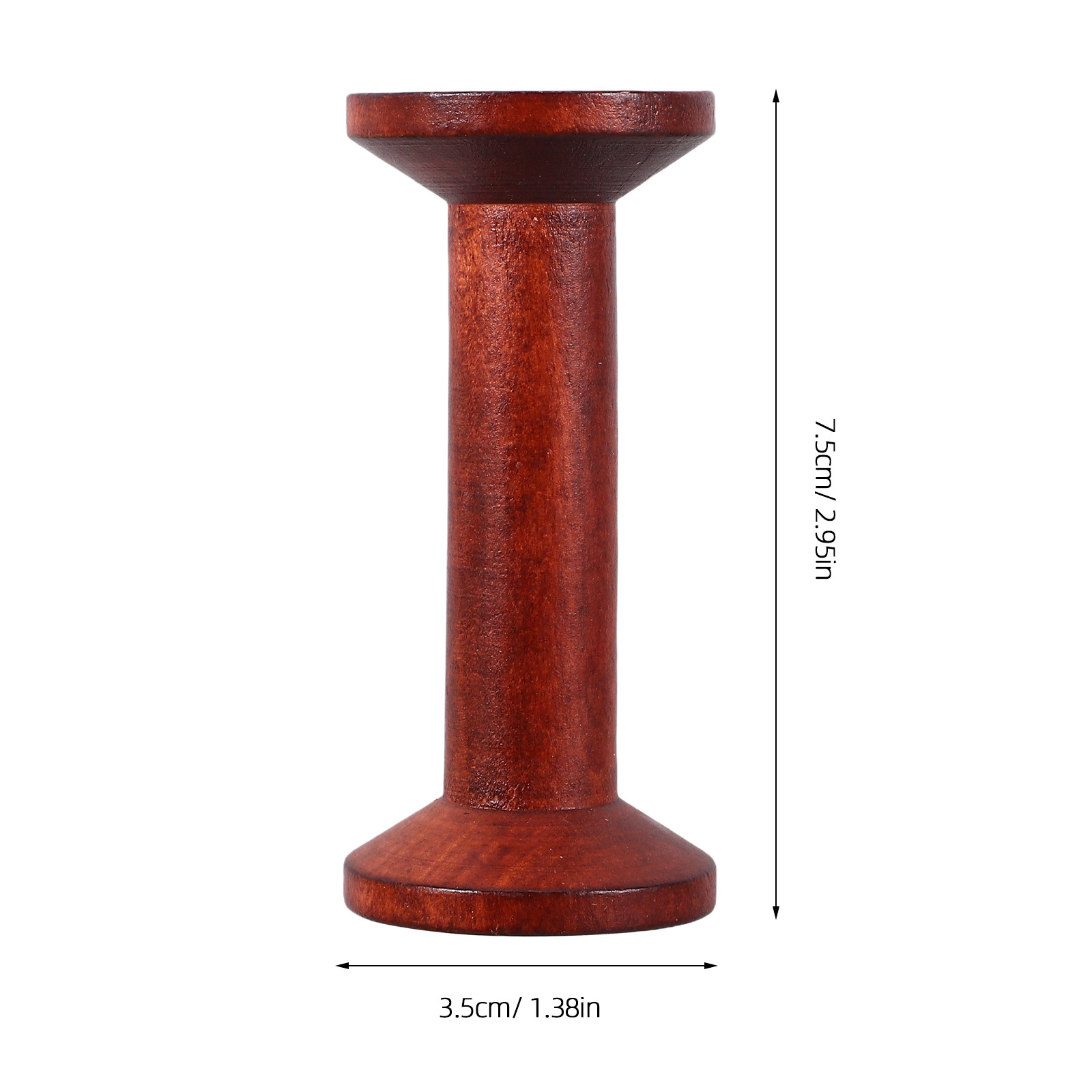 6개입 나무 빈 스풀 빈티지 실 홀더 가정용 재봉 보관 - Thread Bobbins Empty 리뷰 및 가격
