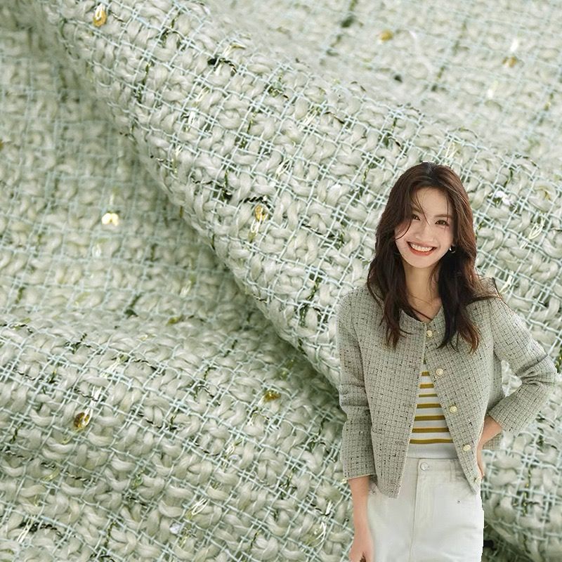 트위드 원단 미터당 코트 가방 스커트 꽃다발 포장 DI - Sewing Tweed Fabric 리뷰 및 가격