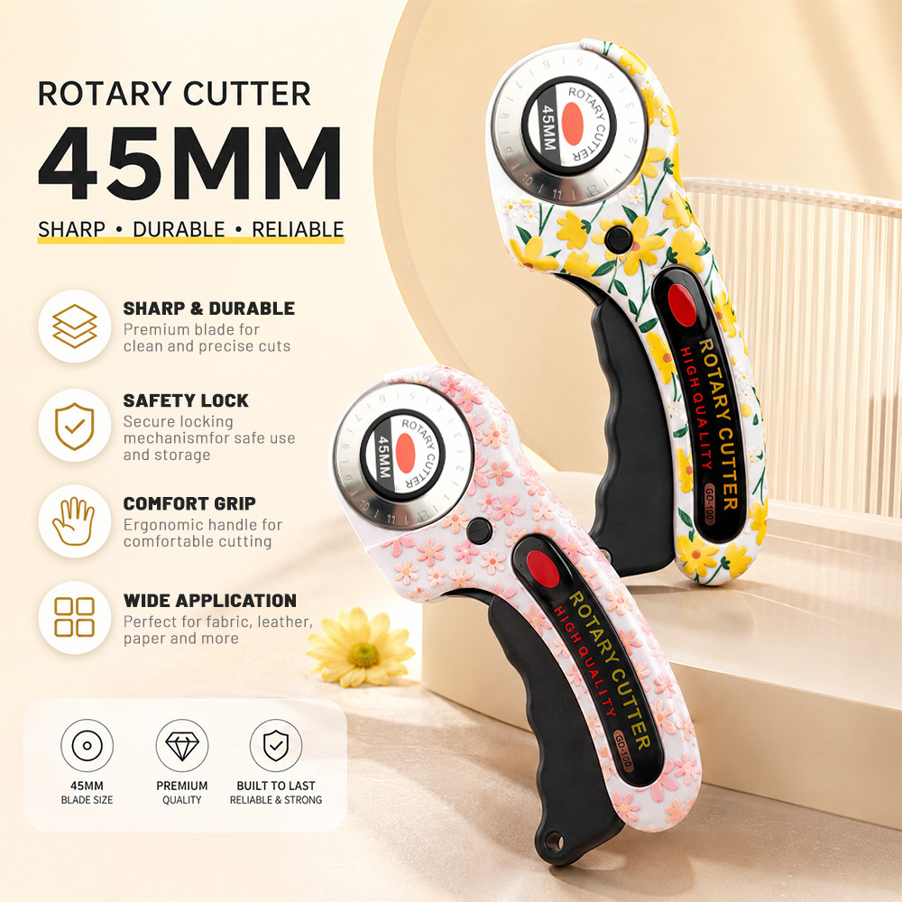 로터리 커터 45mm 카드 종이 재봉 퀼팅 롤러 원단  - Rotary Cutter Fabric 리뷰 및 가격