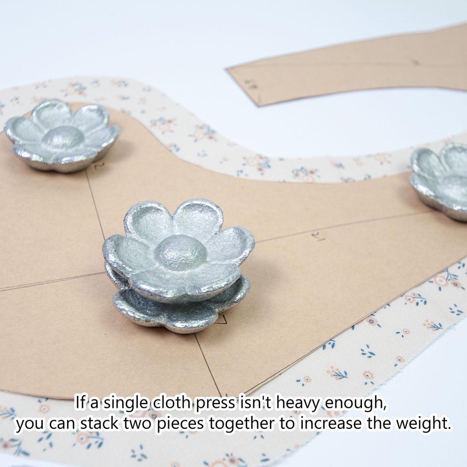 4개입 철제 패턴 원단 커팅 웨이트, 금속 천 패턴 웨 - Fabric Weight Set 리뷰 및 가격
