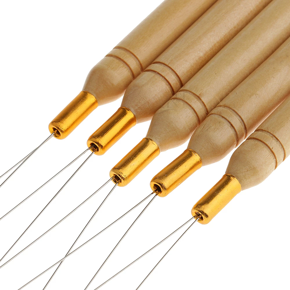 마이크로 링 루프 도구 핸들 스레더 풀링 바늘 헤어 익 - Needle Threader Tool 리뷰 및 가격