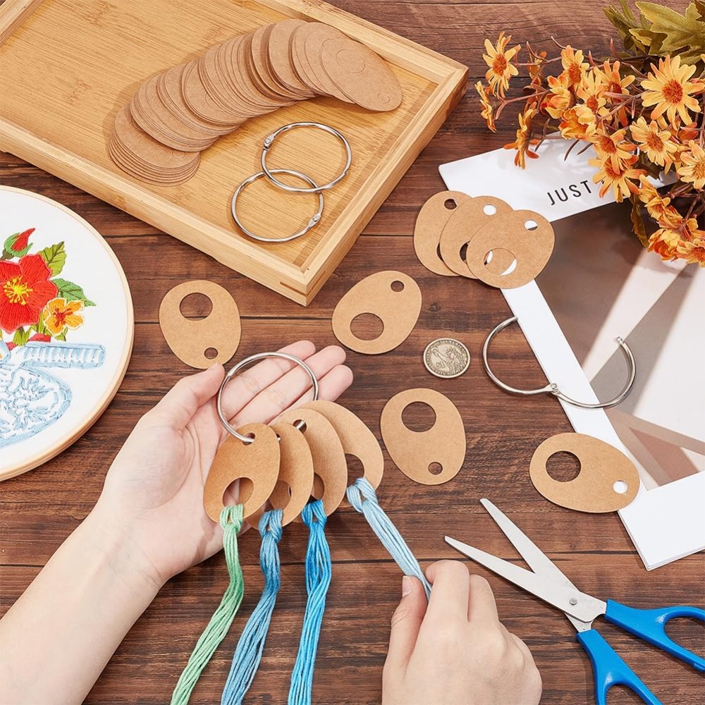 100Pcs 눈물 방울 치실 스레드 드롭 Burlywo - Embroidery Floss Thread 리뷰 및 가격